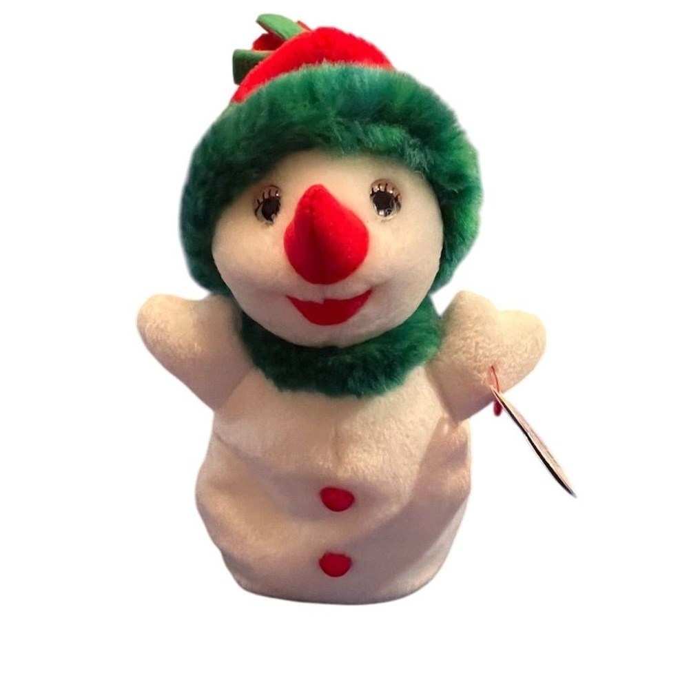 Ty Beanie‎ Babies Snowgirl Snowman Plush Toy 2000 Vintage